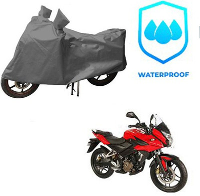 RPSENTTERPR Waterproof Two Wheeler Cover for Bajaj(Pulsar AS 150, Grey)
