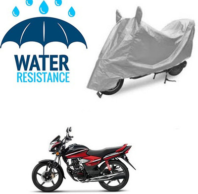 Motoren Waterproof Two Wheeler Cover for Honda(CB Shine, Silver)