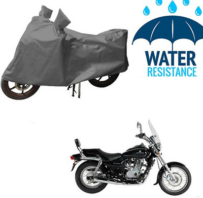 RPSENTTERPR Waterproof Two Wheeler Cover for Bajaj(Avenger 220 DTS-i, Grey)