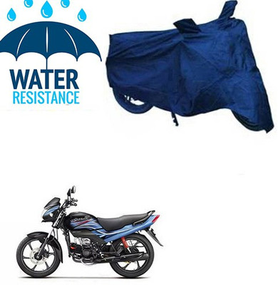 Motoren Waterproof Two Wheeler Cover for Honda(Passion Pro, Blue)