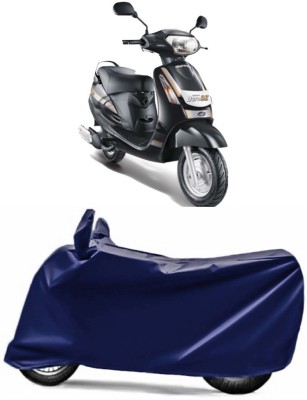 MMSSTAR Waterproof Two Wheeler Cover for Mahindra(Duro DZ, Blue)