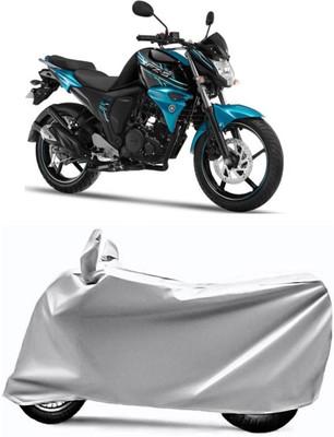 V VINTON Two Wheeler Cover for Yamaha(FZ-S, Silver)