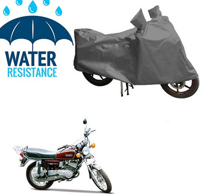 saanvi Waterproof Two Wheeler Cover for Yamaha(RX 100, Grey)
