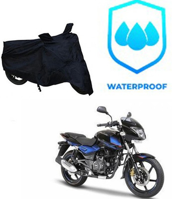 RPSENTTERPR Two Wheeler Cover for Bajaj(Pulsar 150 DTS-i, Black)