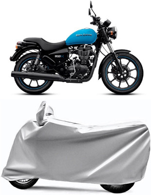 V VINTON Two Wheeler Cover for Royal Enfield(Thunderbird 500, Silver)