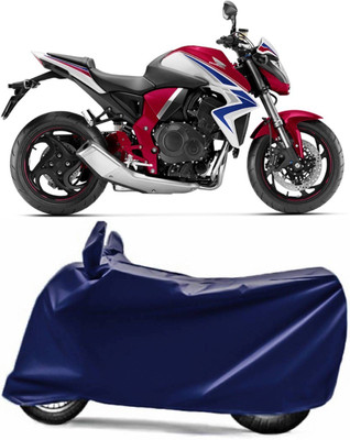 Mdstar Waterproof Two Wheeler Cover for Honda(CB 1000R, Blue)