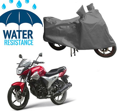 saanvi Waterproof Two Wheeler Cover for Yamaha(SZ X, Grey)