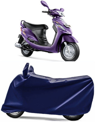 Swarish Two Wheeler Cover for Mahindra(Rodeo RZ, Blue)