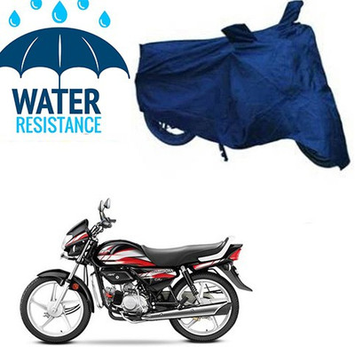 Motoren Waterproof Two Wheeler Cover for Hero(CD deluxe, Blue)