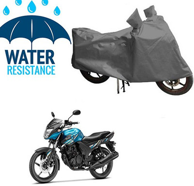 saanvi Waterproof Two Wheeler Cover for Yamaha(SZ-RR, Grey)