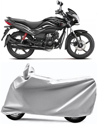 V VINTON Two Wheeler Cover for Hero(Passion Pro, Silver)
