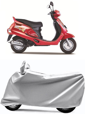 V VINTON Two Wheeler Cover for Mahindra(Duro, Silver)