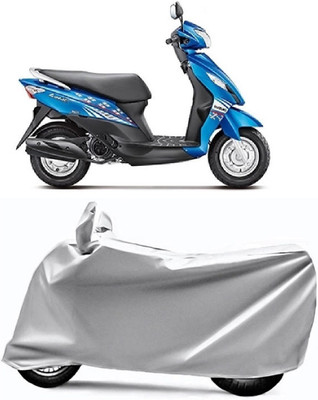 V VINTON Two Wheeler Cover for Suzuki(Let's, Silver)
