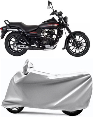 V VINTON Two Wheeler Cover for Bajaj(Avenger 220 Street, Silver)