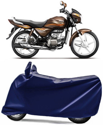 V VINTON Two Wheeler Cover for Hero(Splendor Pro, Blue)
