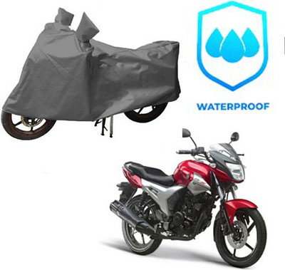 saanvi Waterproof Two Wheeler Cover for Yamaha(SZ X, Grey)