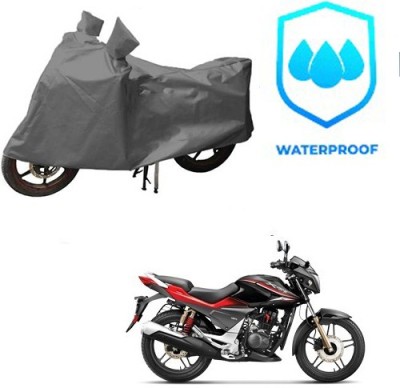 RPSENTTERPR Waterproof Two Wheeler Cover for Honda(CBZ Extreme, Grey)