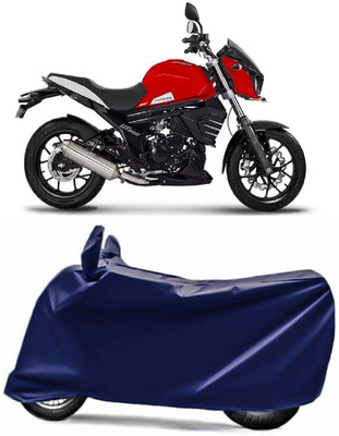 Swarish Two Wheeler Cover for Mahindra(Mojo UT 300, Blue)