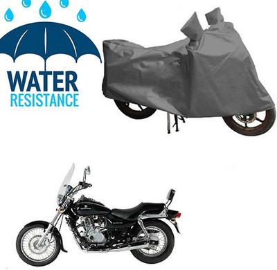 RPSENTTERPR Waterproof Two Wheeler Cover for Bajaj(Avenger 220 DTS-i, Grey)