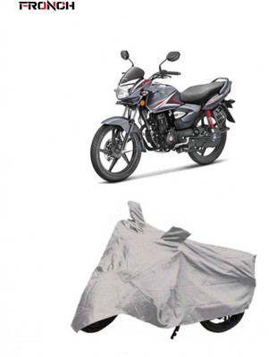 FRONCH Waterproof Two Wheeler Cover for Honda(CB Shine, Silver)