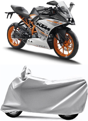 V VINTON Two Wheeler Cover for KTM(RC 390, Silver)