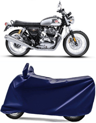 Swarish Two Wheeler Cover for Royal Enfield(Interceptor 650, Blue)