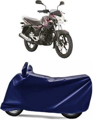 PVSTAR Two Wheeler Cover for Bajaj(Discover, Blue)