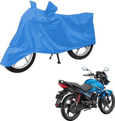 UrbanLifesylers Two Wheeler Cover for Hero(Glamour FI, Blue)