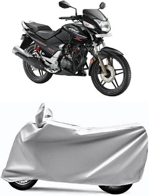 AUCTIMO Two Wheeler Cover for Honda(CBZ Extreme, Silver)