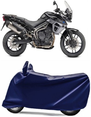 Swarish Two Wheeler Cover for Triumph(Tiger 800 XR, Blue)