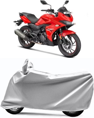 V VINTON Two Wheeler Cover for Hero(Xtreme 200S, Silver)