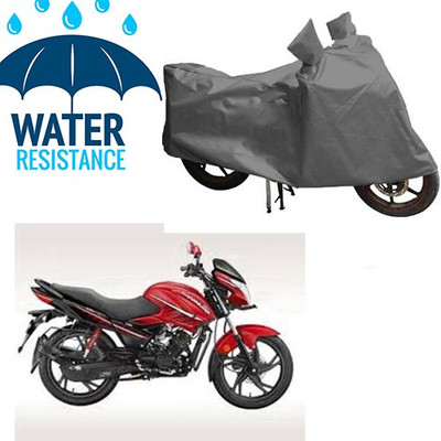 RPSENTTERPR Waterproof Two Wheeler Cover for Hero(Glamour, Grey)