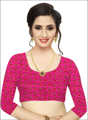 Queenswear Creation Silk Embroidered Blouse Material