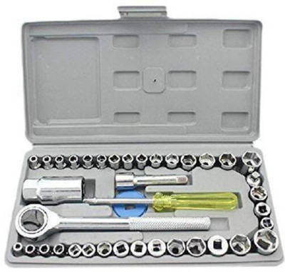 uzan store Tool Kit Ratchet Screwdriver 40 Pcs Socket Set(Pack of 1)