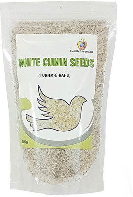 Jioo Organics White Cumin Seeds ( Tukhm - E - Kahu )(100 g)