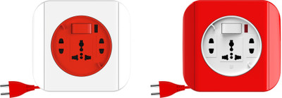 30% OFF on Gold Medal Dazzle 2pin 3 Socket Extension Boards(White, Red) 30% OFF on Gold Medal Dazzle 2pin 3 Socket Extension Boards(White, Red)