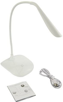 ZIZOX INTERNATIONAL Touch Control LED Table Lamp Study Lamp Night Lamp 18 LEDs, 3 Brightness Levels (White) Study Lamp(10 cm, White)