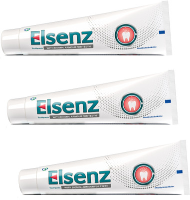 ELSENZ Sensitivity & Cavity Protection - Mint Flavour Toothpaste(210 g, Pack of 3)