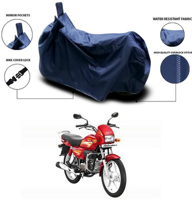 ANTHUB Waterproof Two Wheeler Cover for Hero(Splendor I Smart, Blue)