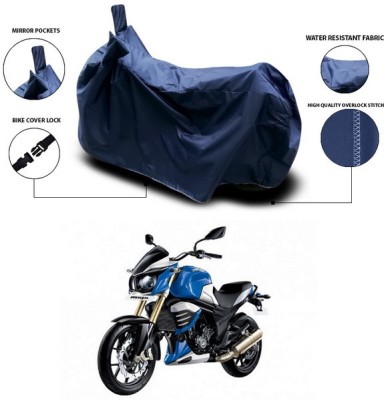 ANTHUB Waterproof Two Wheeler Cover for Mahindra(Mojo, Blue)