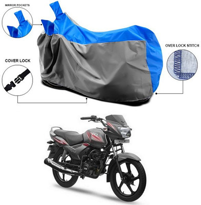 ANTHUB Waterproof Two Wheeler Cover for TVS(Star City Plus, Blue)