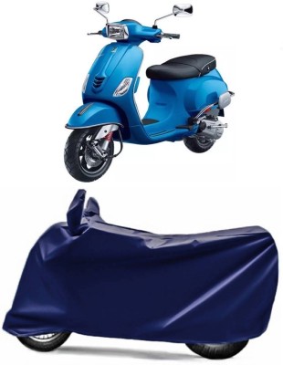 MMSSTAR Waterproof Two Wheeler Cover for Piaggio(Piaggio Vespa, Blue)