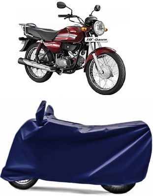PVSTAR Two Wheeler Cover for Hero(HF Dawn, Blue)
