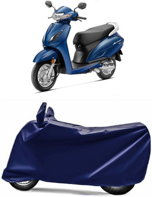 PVSTAAR Two Wheeler Cover for Honda(Activa, Blue)