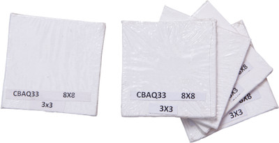 NOZOMI 01 Cotton Soft Touch Board Canvas (Set of 5)(White)