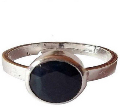 KUNDLI GEMS Sulemani Hakik stone ring Natural stone 6.00 ratti stone Lab Certified & effective stone for unisex Stone Agate Silver Plated Ring