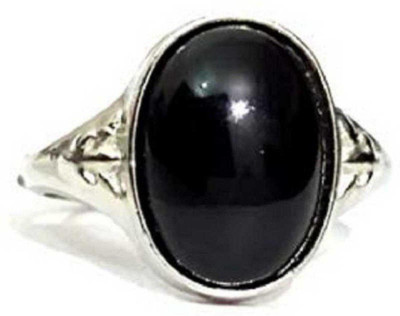 KUNDLI GEMS Sulemani Hakik stone ring Natural stone 6.00 ratti stone Lab Certified & effective stone for unisex Stone Agate Silver Plated Ring