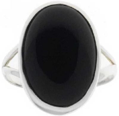 KUNDLI GEMS Sulemani Hakik stone Ring Natural Agate stone 7.00 ratti stone Semi Precious Astrological Purpose for men & women Stone Agate Silver Plated Ring