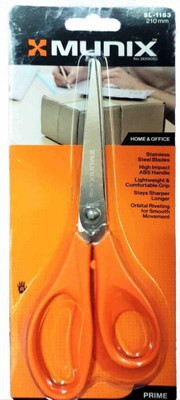 munix SL-1183 Scissors, 210 mm Scissors(Set of 1, Orange)