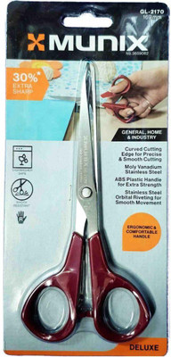 munix GL-2170 Scissors, 169 mm Scissors(Set of 1, Brown)